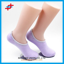 2015 custom summer cotton thin solid color invisible socks for sexy girls